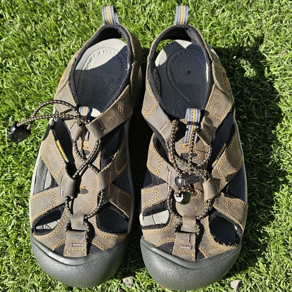 KEEN Newport Waterproof Hiking Sandals Womens Size 8 Brown Outdoor Trail - Picture 5 of 8